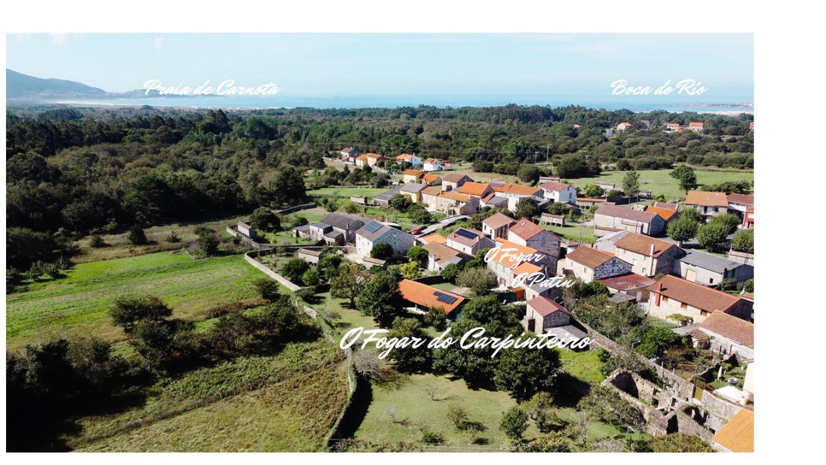 O Fogar Do Carpinteiro Villa Карнота Екстериор снимка